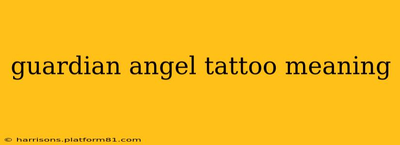 guardian angel tattoo meaning