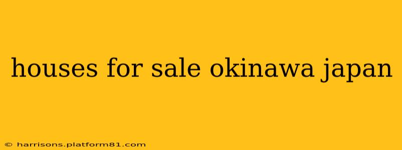 houses for sale okinawa japan