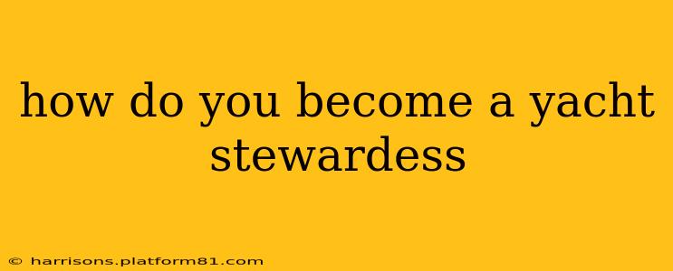 how do you become a yacht stewardess