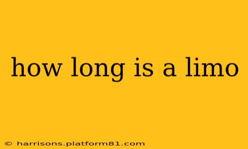 how long is a limo