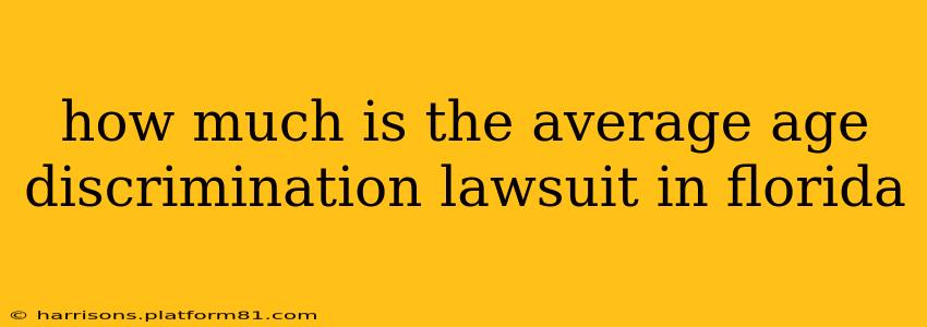how much is the average age discrimination lawsuit in florida