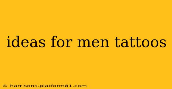 ideas for men tattoos