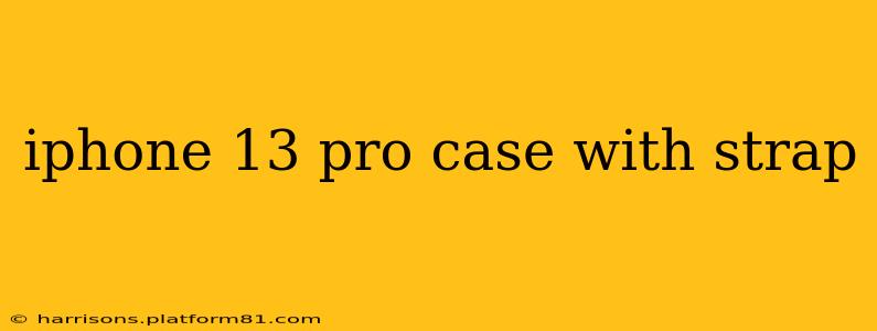 iphone 13 pro case with strap