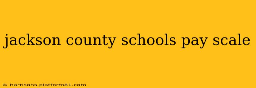 jackson county schools pay scale