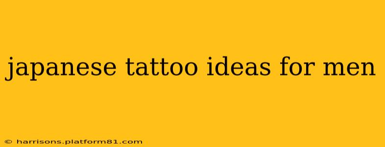 japanese tattoo ideas for men