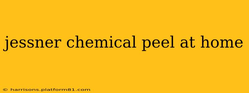 jessner chemical peel at home