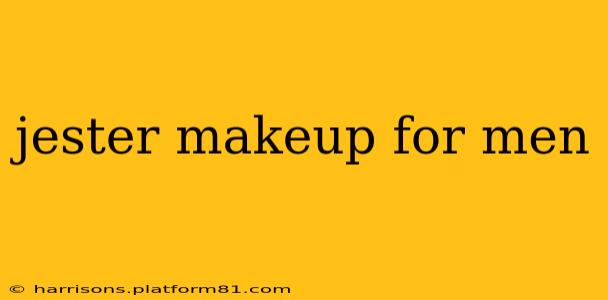 jester makeup for men