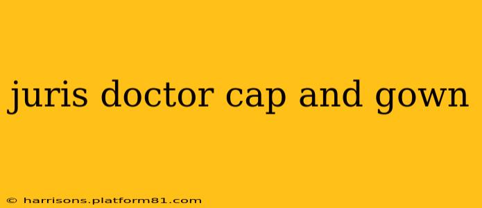 juris doctor cap and gown