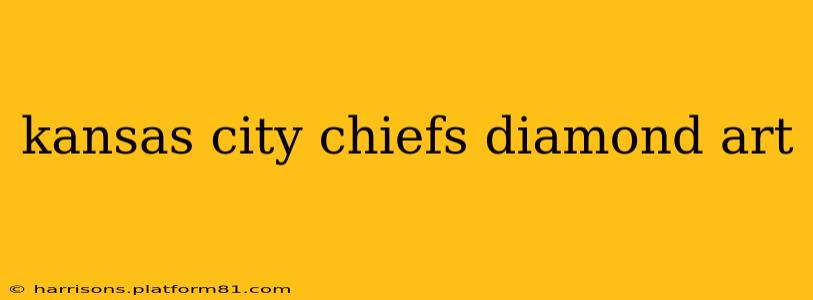 kansas city chiefs diamond art