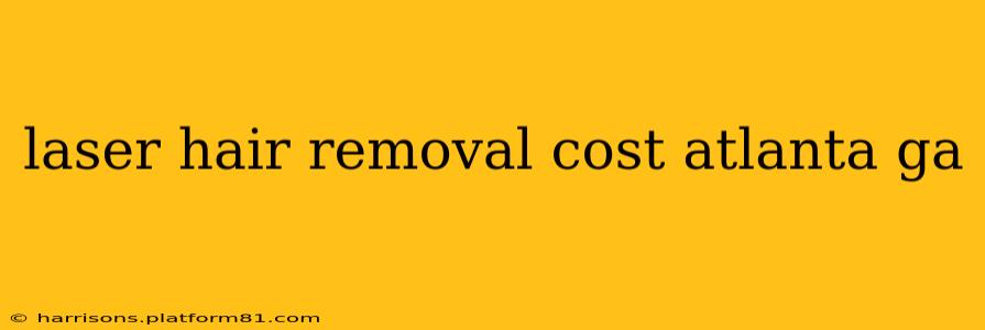 laser hair removal cost atlanta ga
