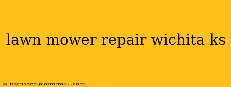 lawn mower repair wichita ks
