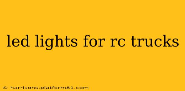 led lights for rc trucks