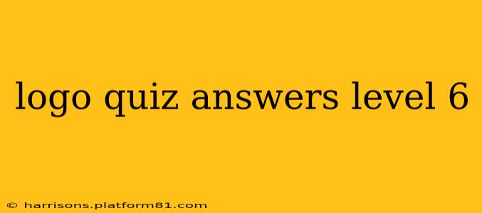 logo quiz answers level 6