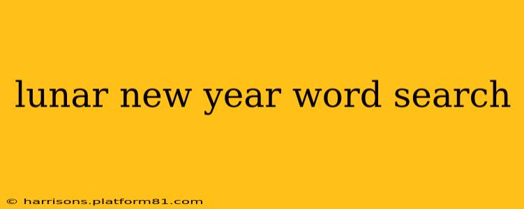 lunar new year word search