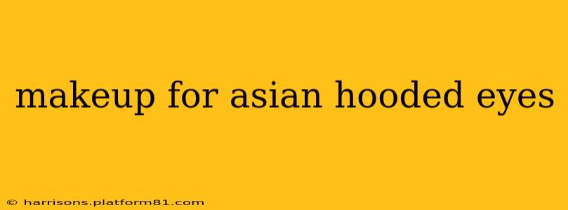 makeup for asian hooded eyes