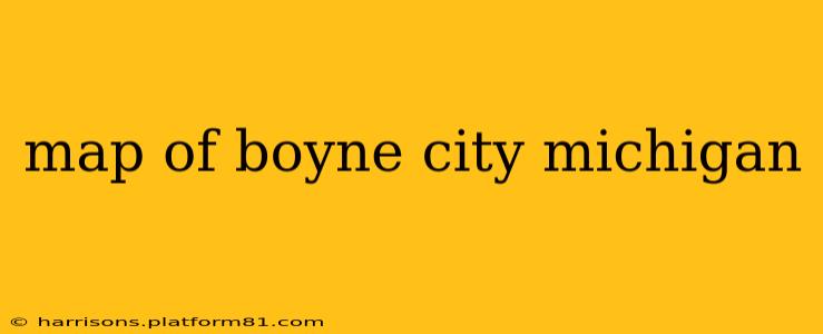 map of boyne city michigan