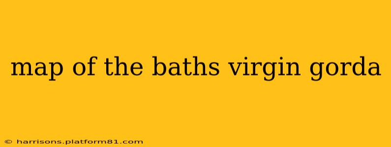 map of the baths virgin gorda