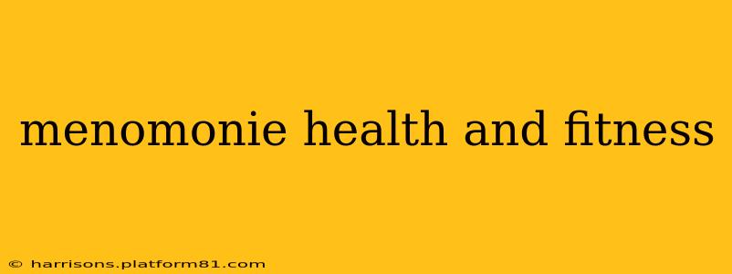 menomonie health and fitness
