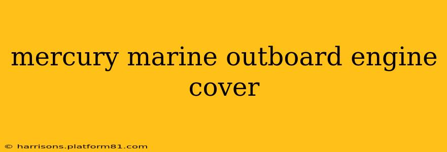 mercury marine outboard engine cover