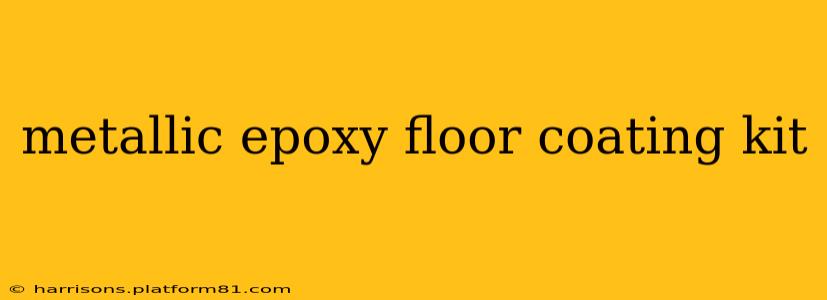 metallic epoxy floor coating kit