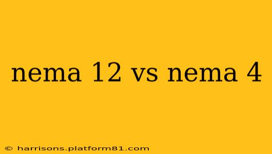 nema 12 vs nema 4