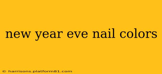 new year eve nail colors