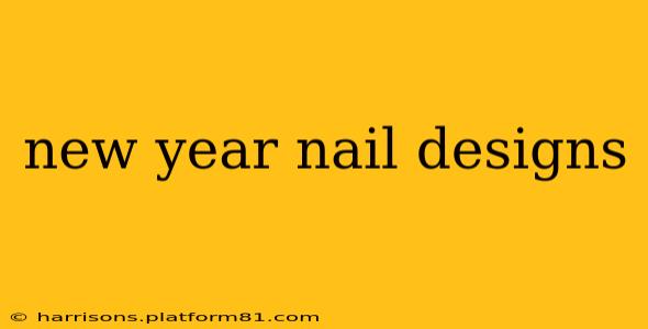 new year nail designs
