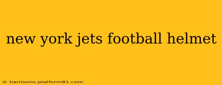new york jets football helmet