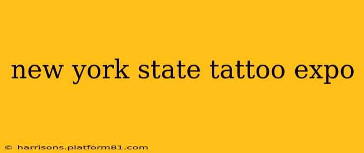 new york state tattoo expo