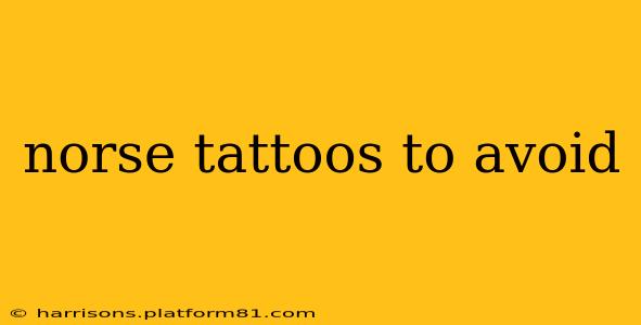 norse tattoos to avoid