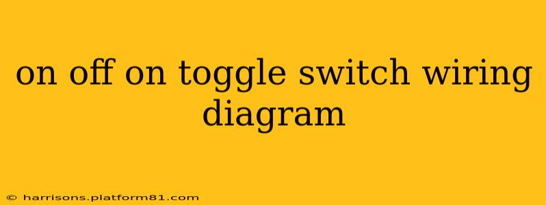 on off on toggle switch wiring diagram