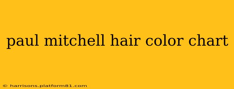 paul mitchell hair color chart