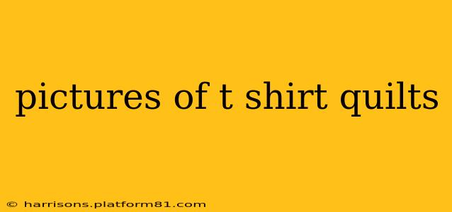 pictures of t shirt quilts