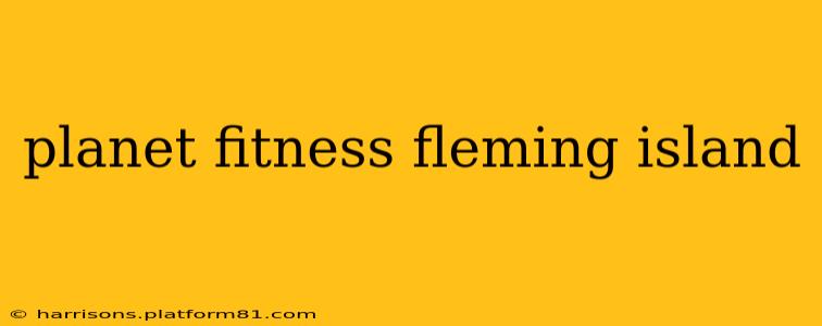 planet fitness fleming island