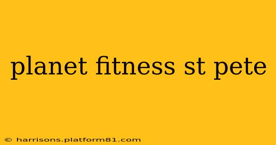 planet fitness st pete
