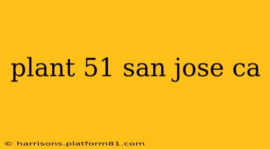 plant 51 san jose ca