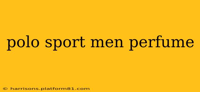 polo sport men perfume