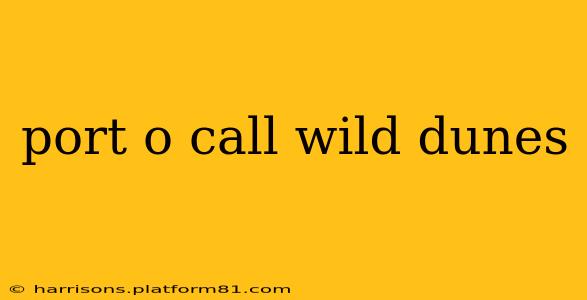 port o call wild dunes