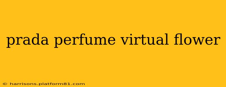 prada perfume virtual flower