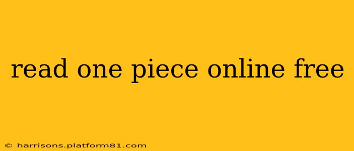 read one piece online free