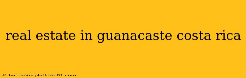 real estate in guanacaste costa rica
