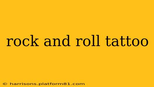 rock and roll tattoo