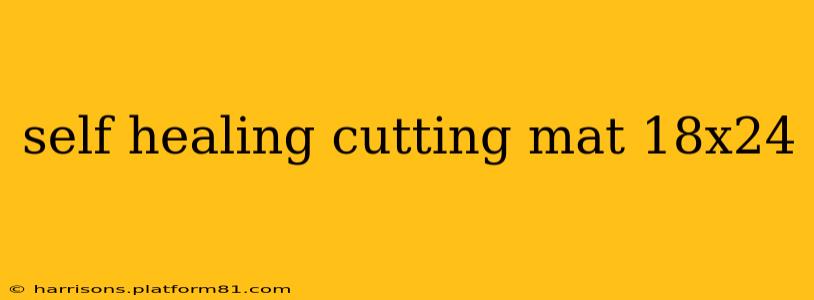 self healing cutting mat 18x24