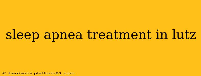 sleep apnea treatment in lutz