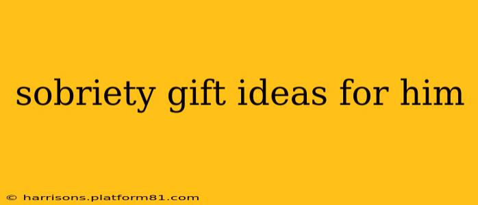 sobriety gift ideas for him