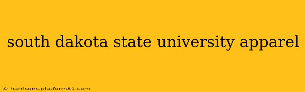 south dakota state university apparel