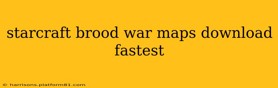 starcraft brood war maps download fastest