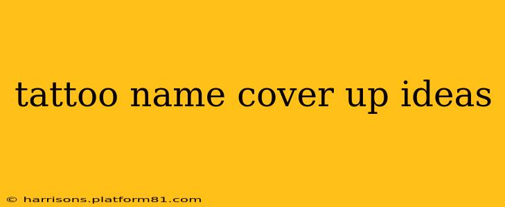 tattoo name cover up ideas