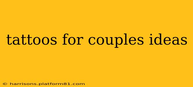 tattoos for couples ideas