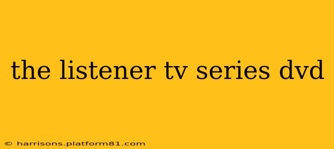 the listener tv series dvd